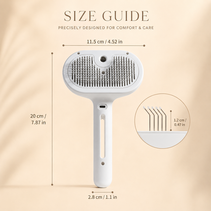 Pet Hair Spray Brush