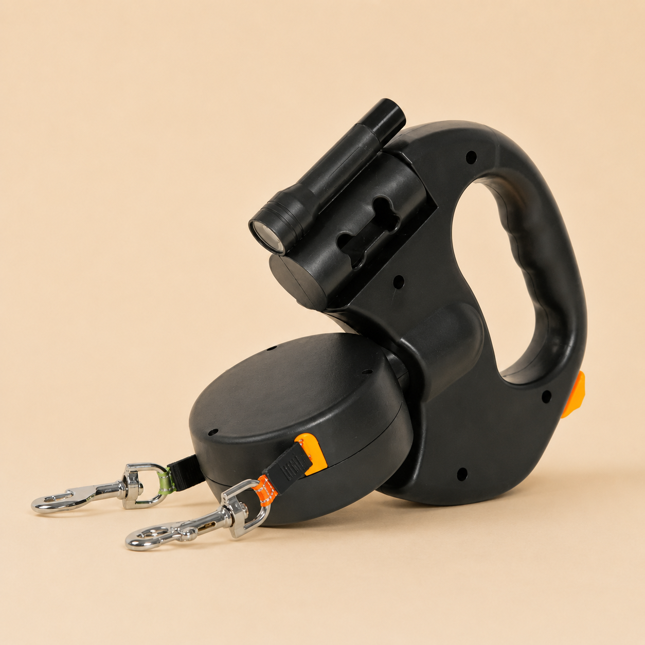 Auto Double Dog Leash