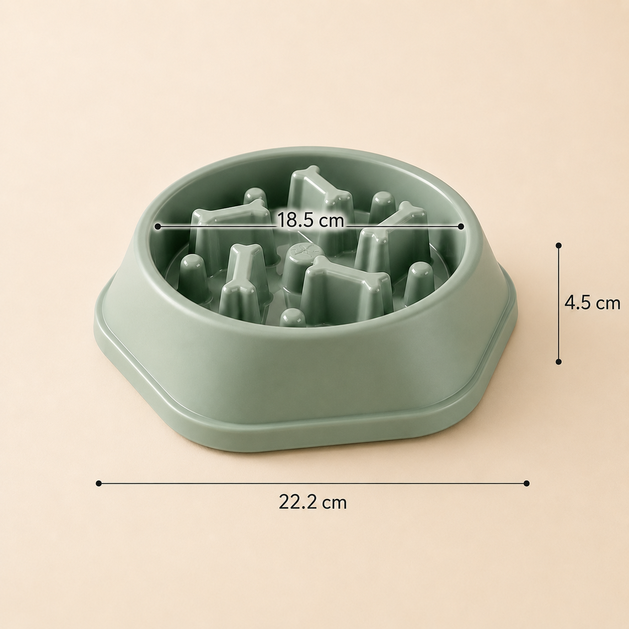 Slow Feeder Pet Bowl